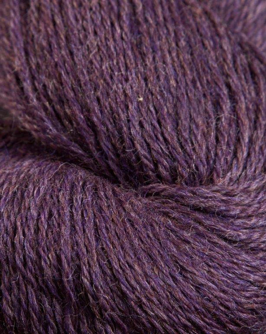 Heather Line Worsted from JaggerSpun: Amethyst