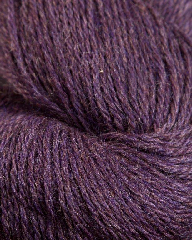 1lb Cones: Heather Line Worsted from JaggerSpun: Amethyst