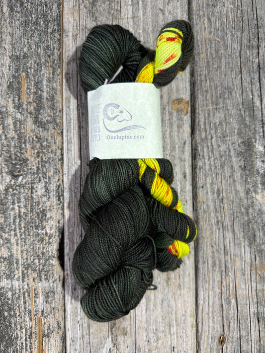 Pemaquid: Understory + Saturnalia - Riff Shawl Kit