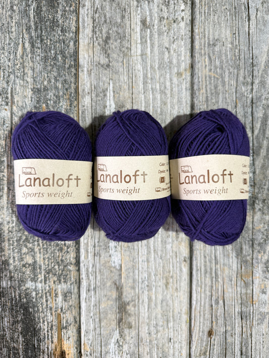 Lanaloft Sport: Plum Delicious by Brown Sheep Company