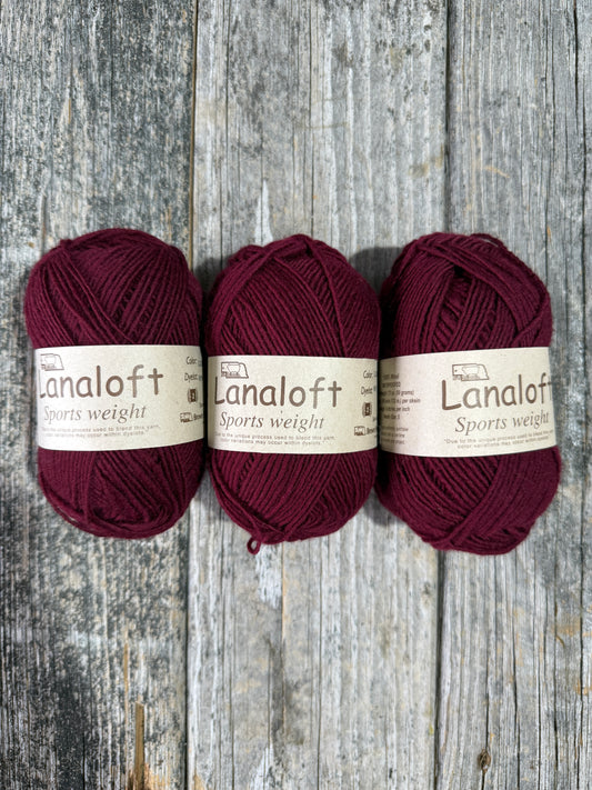 Lanaloft Sport: Japanese Maple by Brown Sheep Company