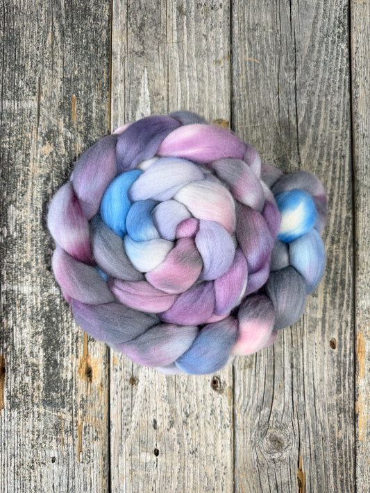 Hand Dyed by Bristol Ivy Polwarth Top Braid ~6oz