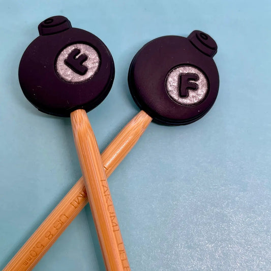 F Bomb Stitch Stoppers from Comma Craft Co - Maine Yarn & Fiber Supply