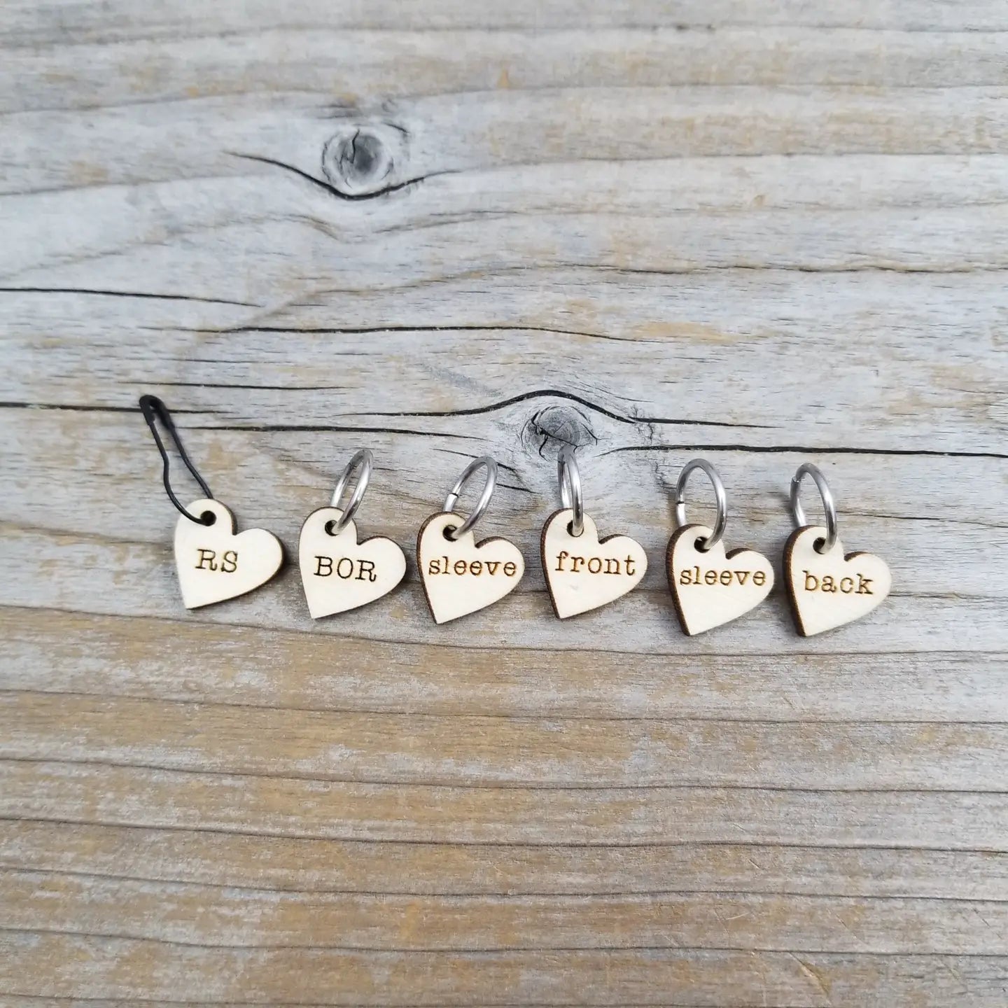 Sweater Instruction Stitch Marker Set by Katrinkles