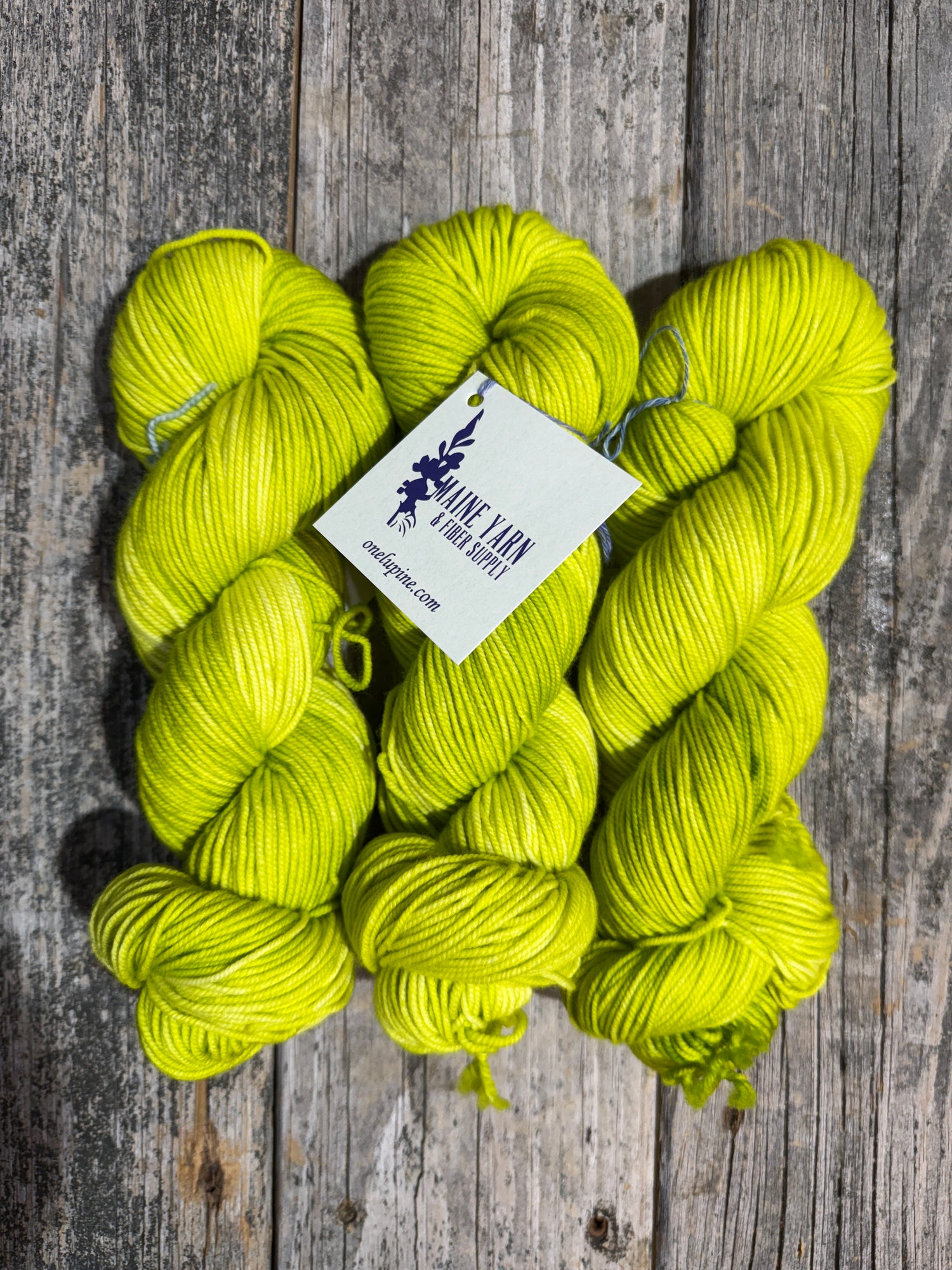 Dexter DK: Chartreusey - Maine Yarn & Fiber Supply