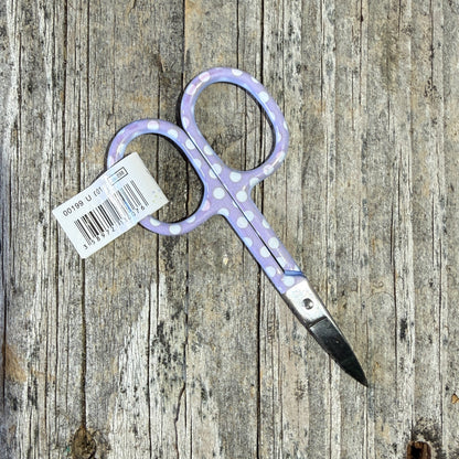 Polka Dot Scissors - Notions - Maine Yarn & Fiber Supply