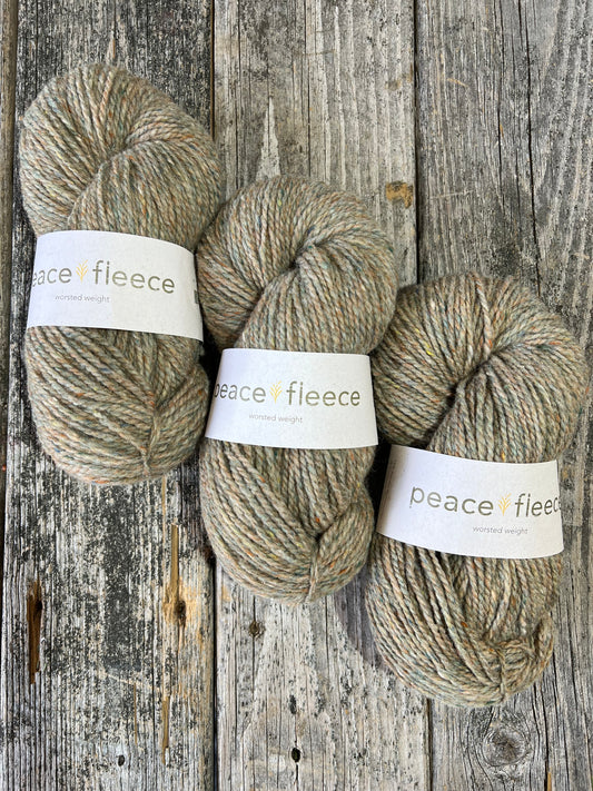 Peace Fleece Worsted: Desert Tundra - Maine Yarn & Fiber Supply