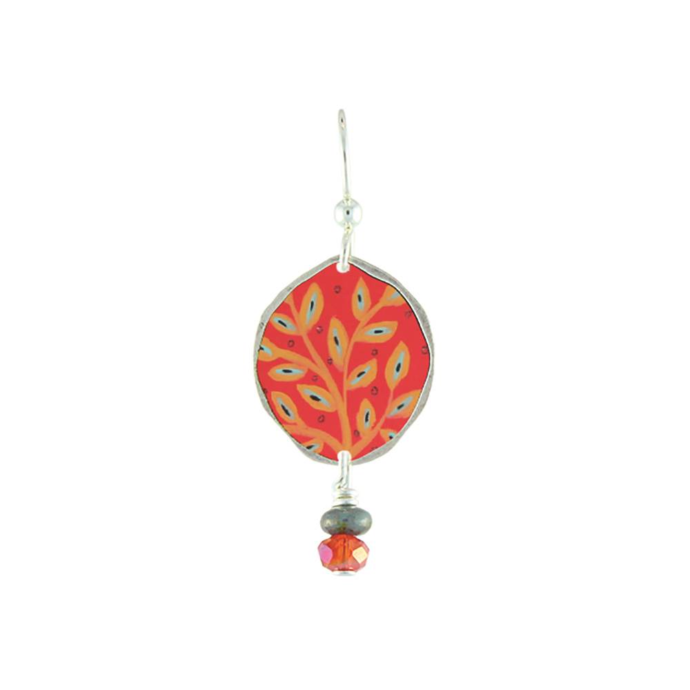 Tangerine Earrings by Earth Dreams Jewelry