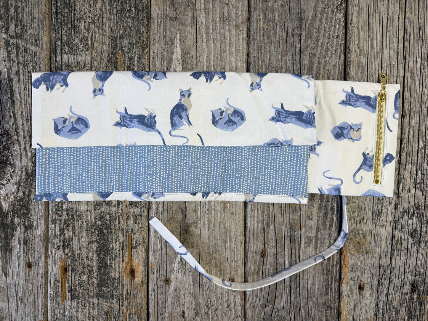 Catnap Small Needle Organizer by Katrinka Nova Designs