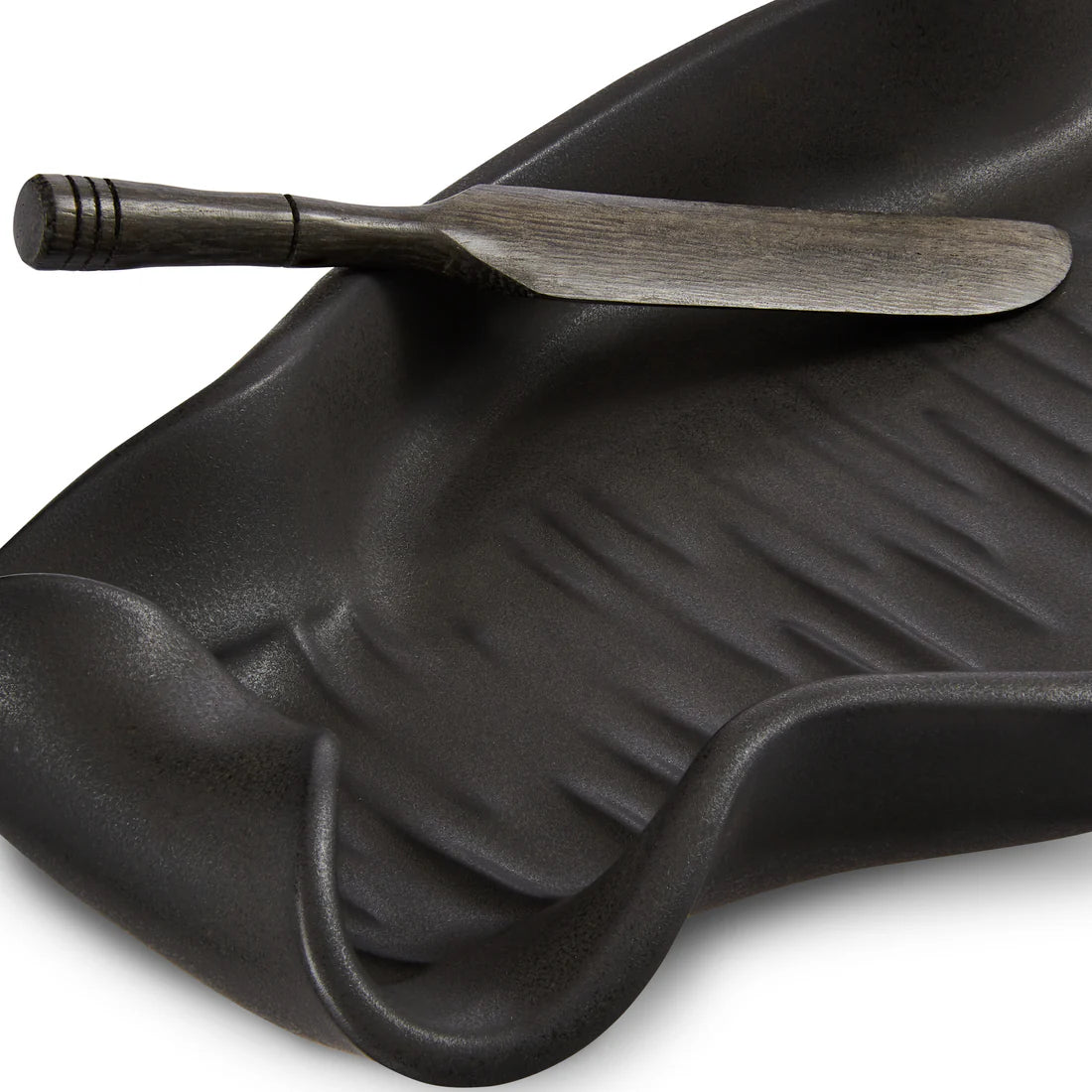 Baguette Tray with Rosewood Spreader from Hilborn Pottery Design