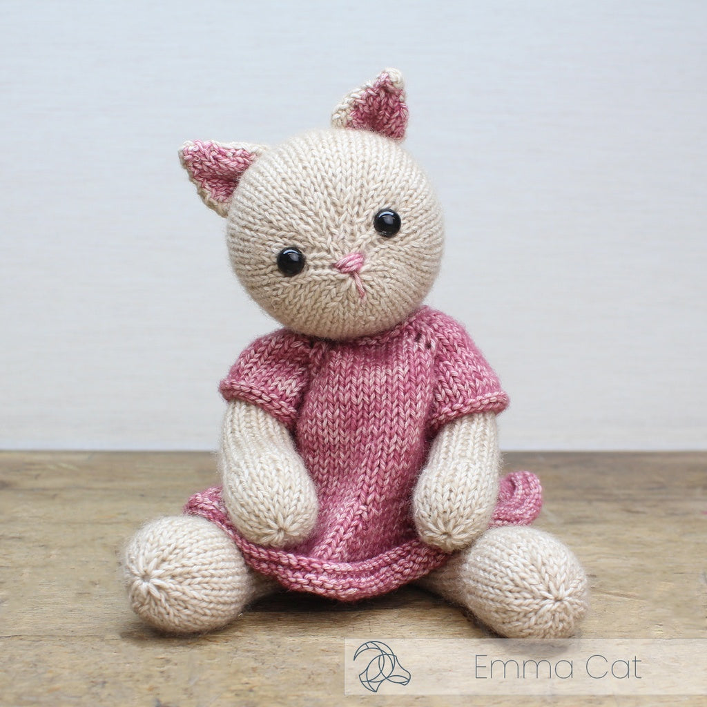 Emma Cat Knitting Kit from Hardicraft