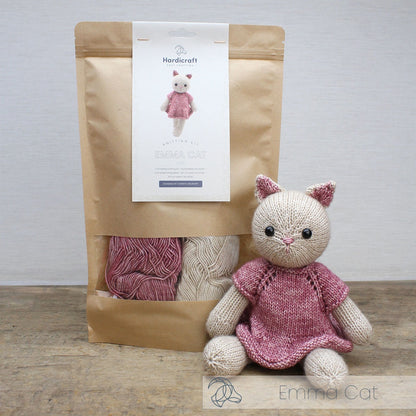 Emma Cat Knitting Kit from Hardicraft