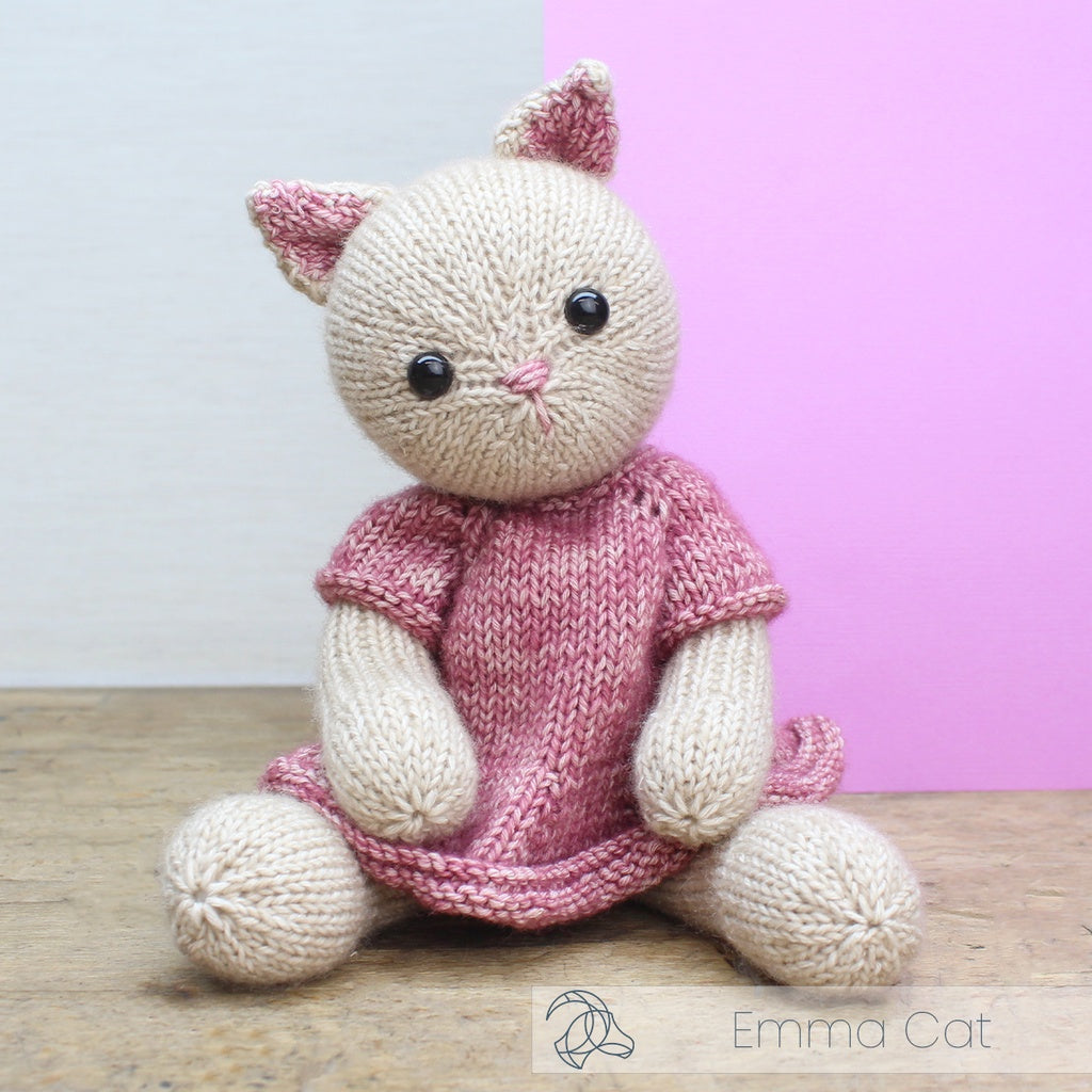 Emma Cat Knitting Kit from Hardicraft