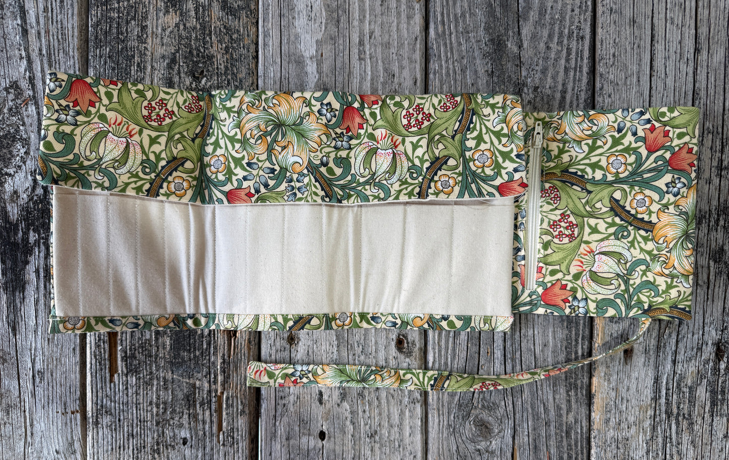 Golden Lily Small Needle Organizer by Katrinka Nova Designs