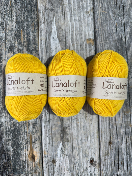 Lanaloft Sport: Lemon Pound Cake by Brown Sheep Company