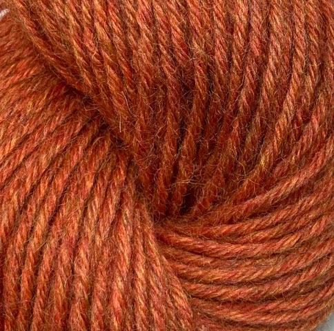 Heather Line Worsted from JaggerSpun: Flame