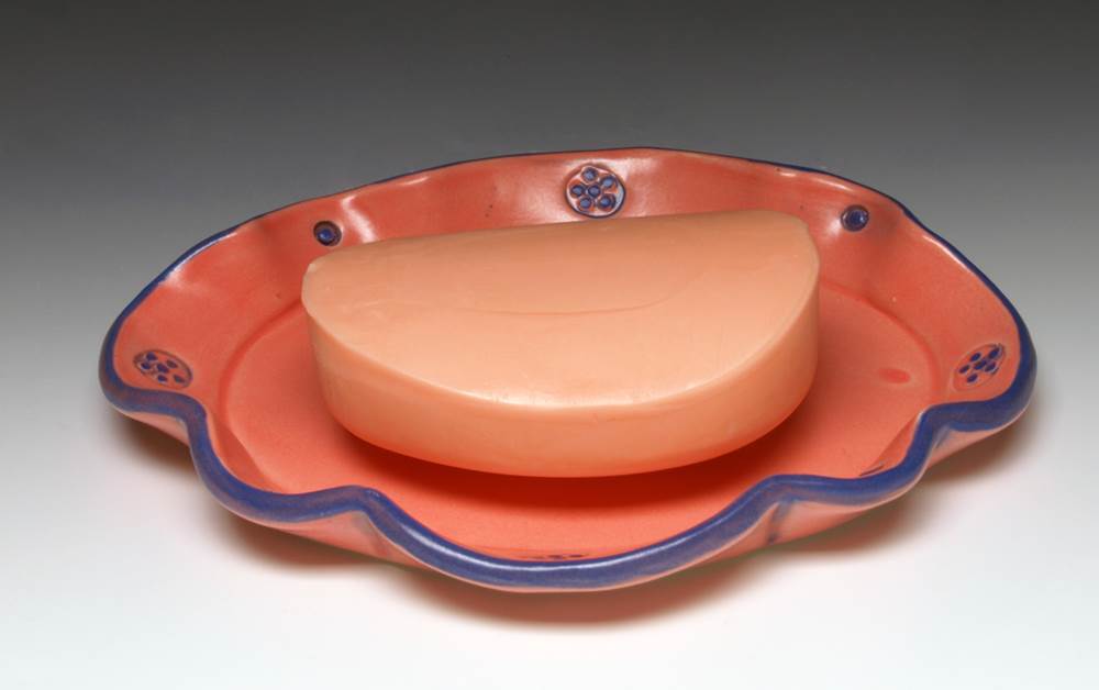 Soap Dish by Rebecca Lowery Ceramics - Maine Yarn & Fiber Supply