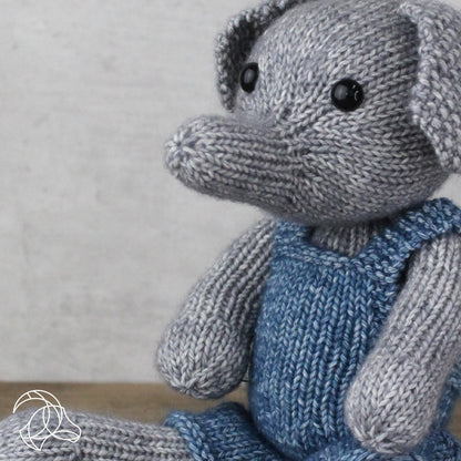 Freek Elephant Knitting Kit from Hardicraft