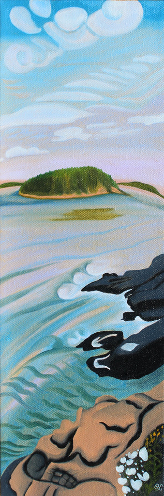 From the Shore Path, Bar Harbor - Greeting Card by Color Afoot Press