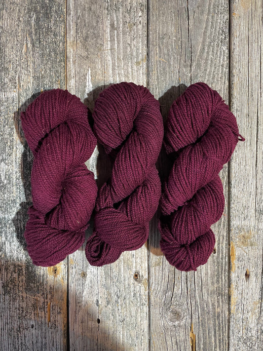 Briggs & Little Heritage: Dark Maroon - Maine Yarn & Fiber Supply