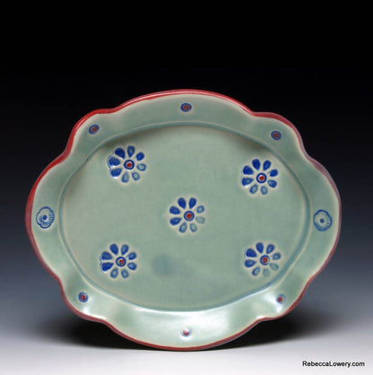 Soap Dish by Rebecca Lowery Ceramics - Maine Yarn & Fiber Supply