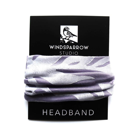 Laurel Headband (White Ink) by Windsparrow Studio