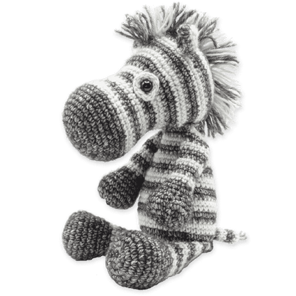 Dirk Zebra Crochet Kit from Hardicraft