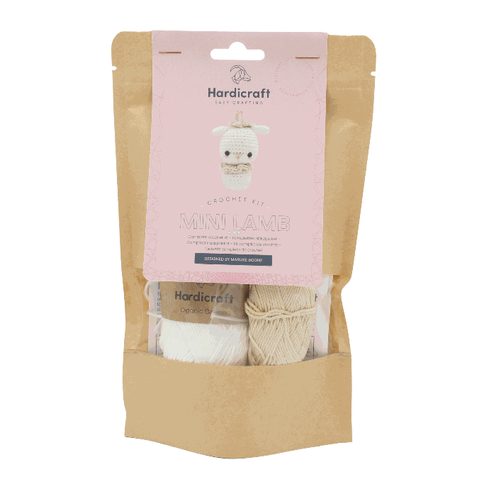 Mini Lamb Crochet Kit from Hardicraft