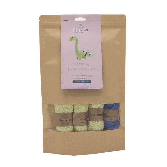 Dino Brontosaurus Crochet Kit from Hardicraft