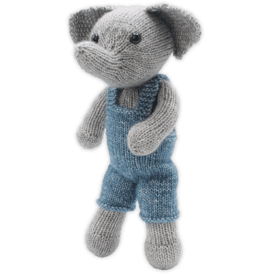 Freek Elephant Knitting Kit from Hardicraft