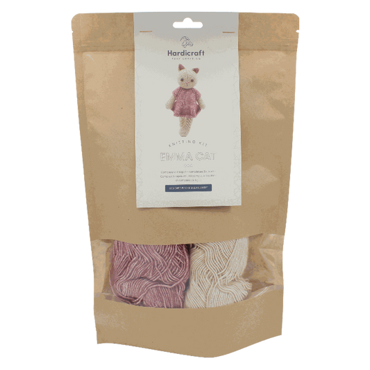 Emma Cat Knitting Kit from Hardicraft