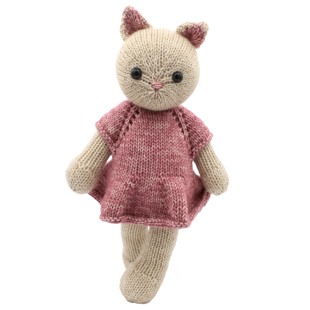 Emma Cat Knitting Kit from Hardicraft