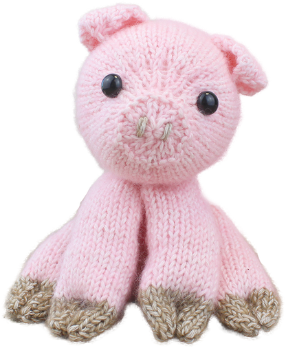 Liz Piggy Knitting Kit from Hardicraft