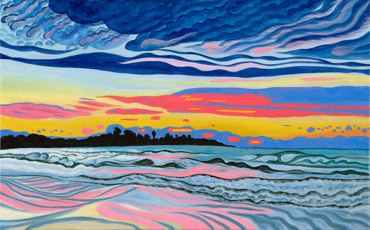 Higgins Beach 2 - Greeting Card by Color Afoot Press