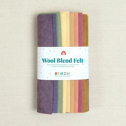 Wool Felt Sheets by Benzie Design: Botanical Blends - Maine Yarn & Fiber Supply