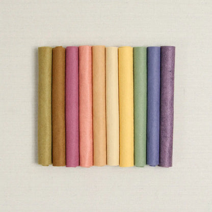 Wool Felt Sheets by Benzie Design: Botanical Blends - Maine Yarn & Fiber Supply