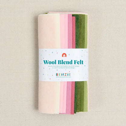 Wool Felt Sheets by Benzie Design: Everbloom - Maine Yarn & Fiber Supply