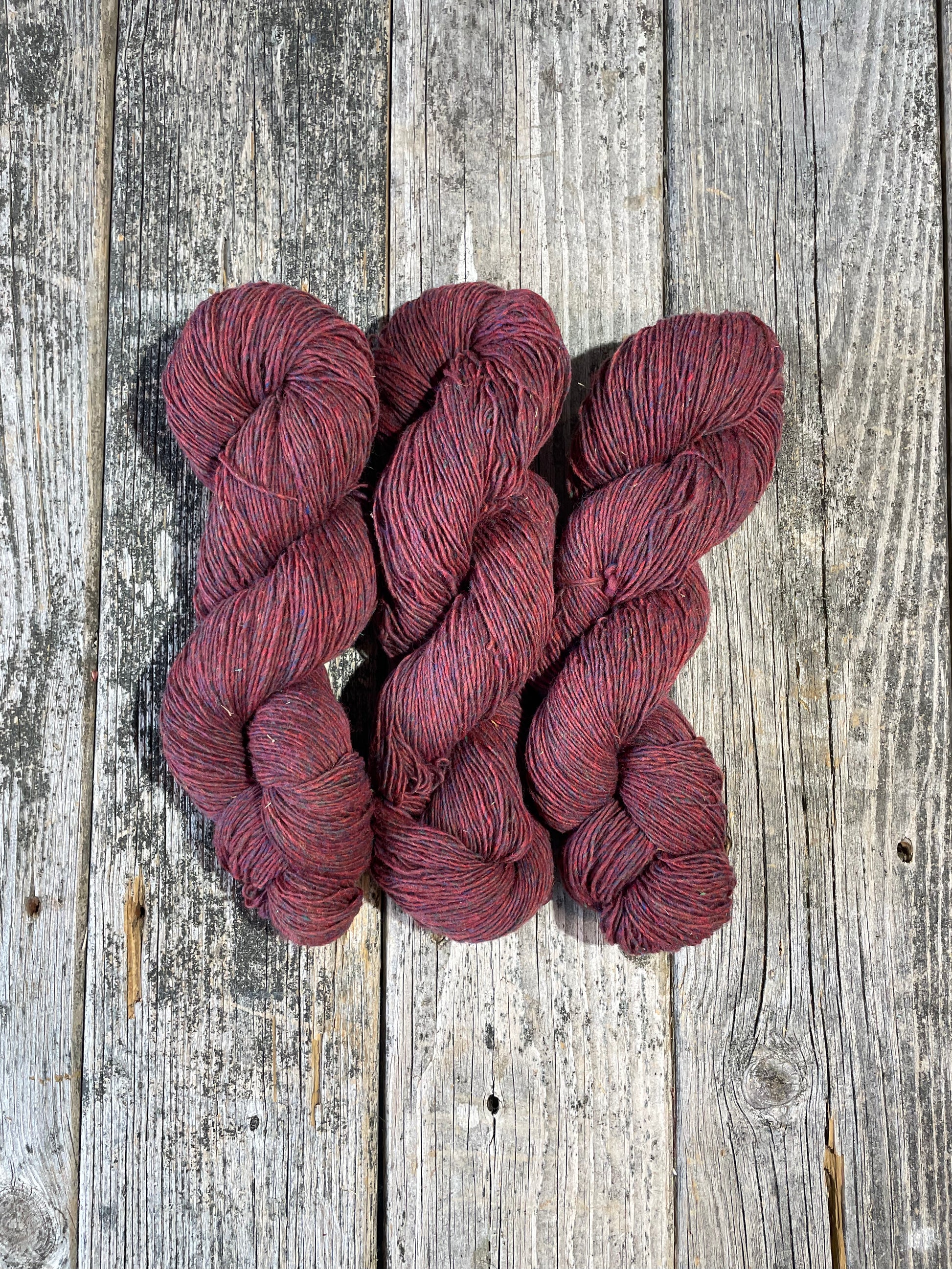 Briggs & Little Sport: Red Heather - Maine Yarn & Fiber Supply