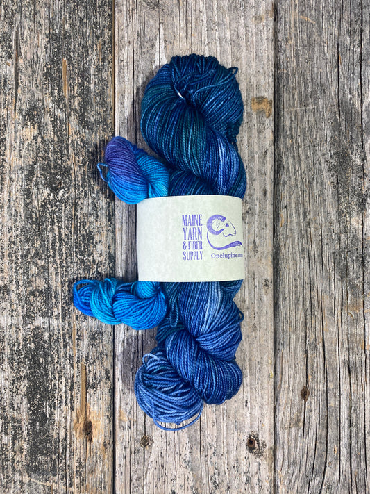 Pemaquid: Woods & Waters + Celestial - Riff Shawl Kit