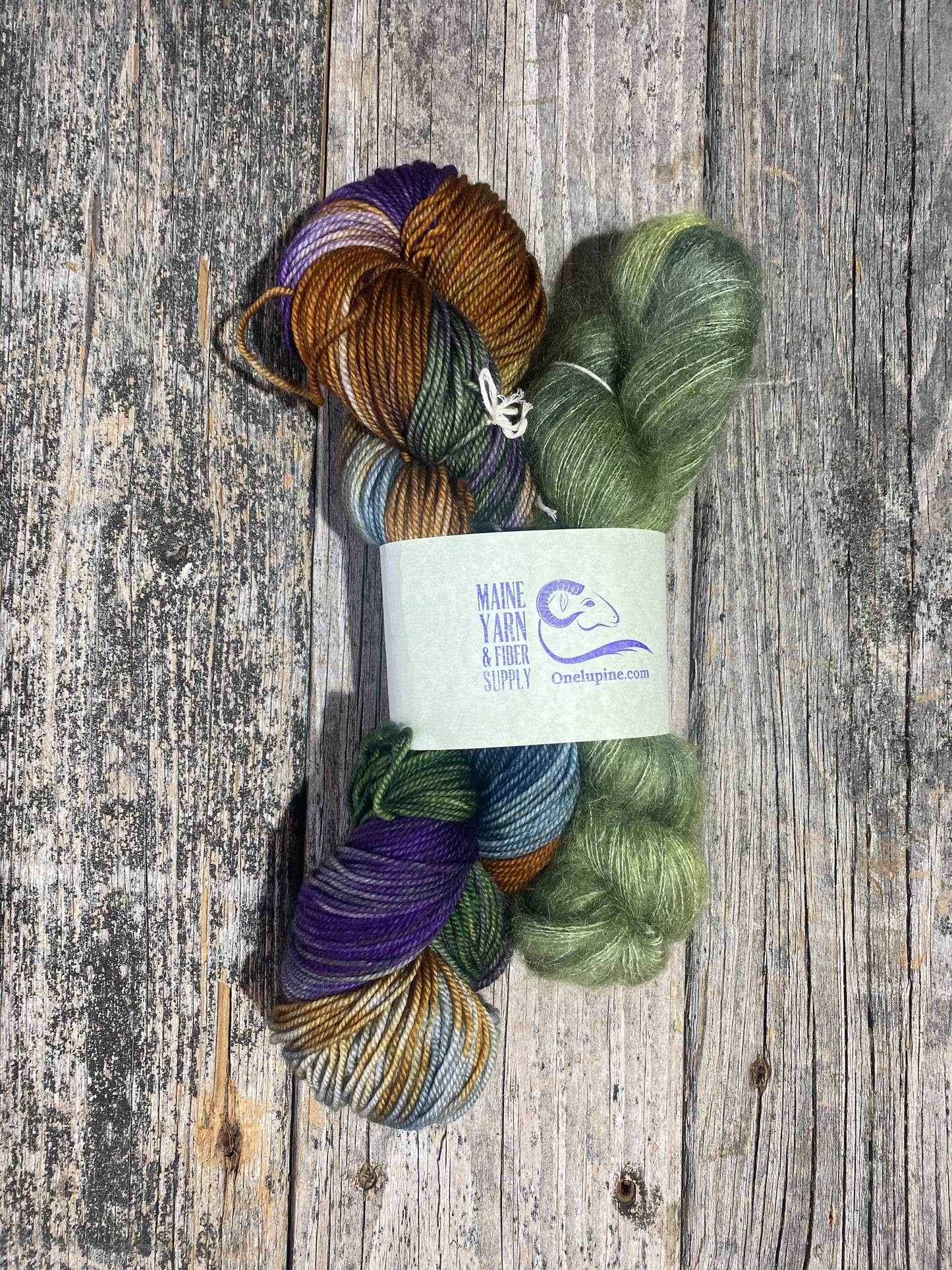 Stillwater: Lichen + Katahdin: Mt. Kineo - Stillwater Scarf Kit