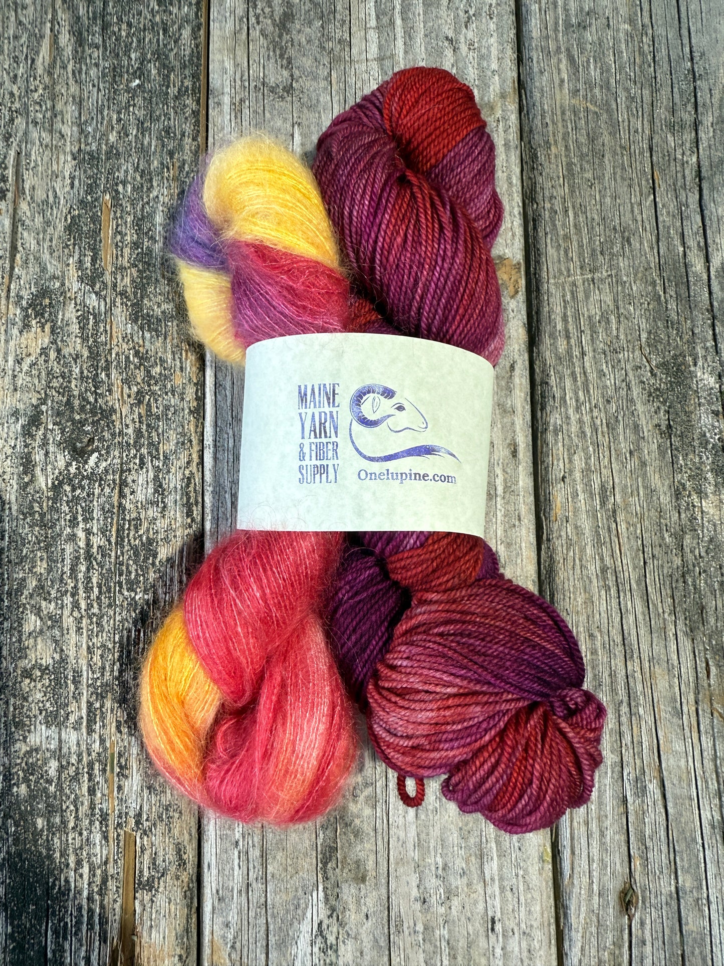 Stillwater: Zinnia + Katahdin: Risk - Stillwater Scarf Kit