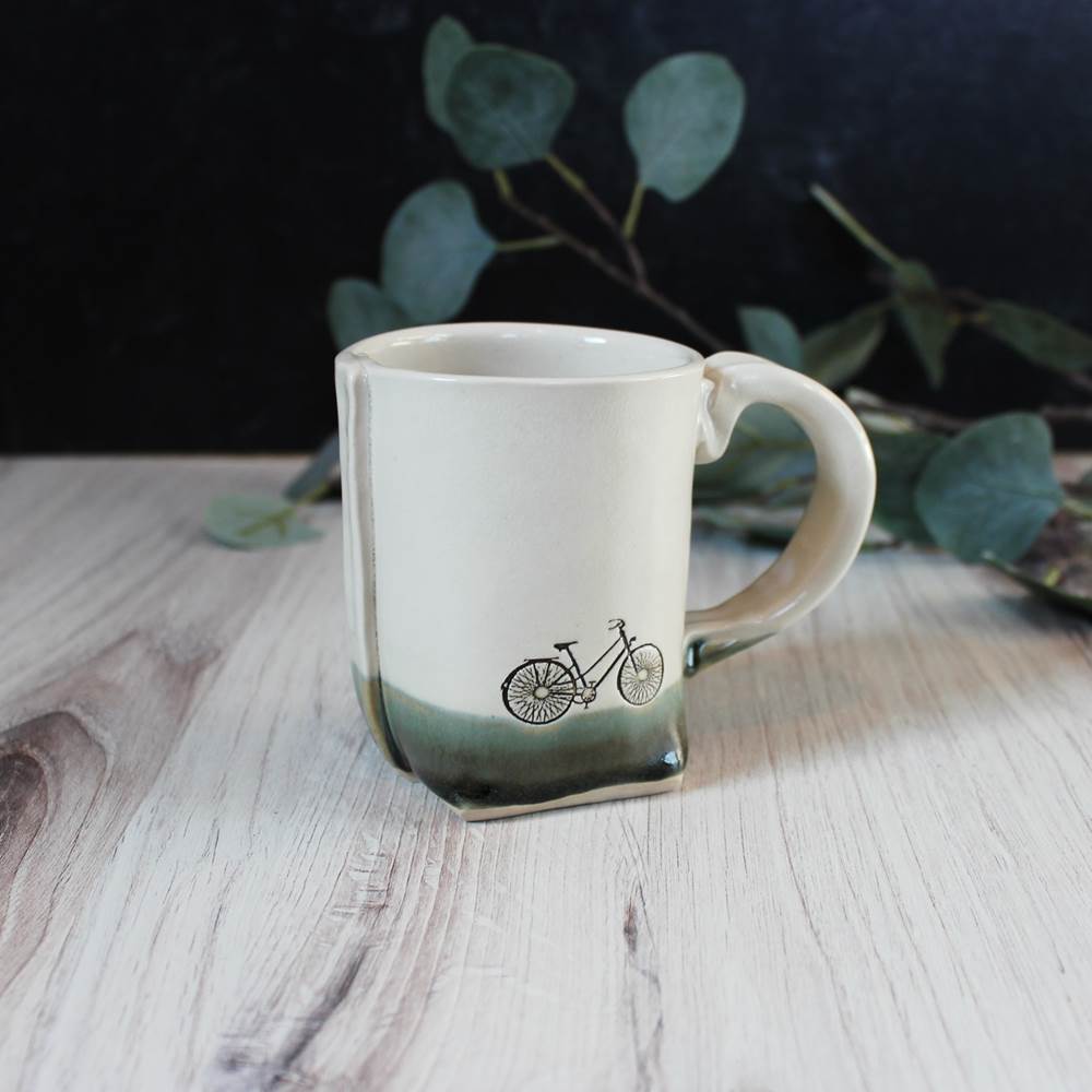 Bike Mug from Colleen Deiss Designs