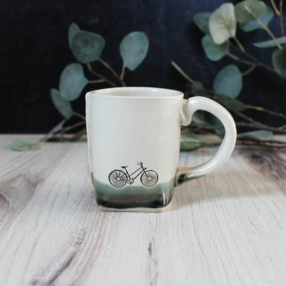 Bike Mug from Colleen Deiss Designs