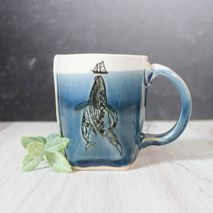 Whale Mug from Colleen Deiss Designs