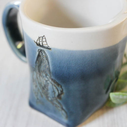 Whale Mug from Colleen Deiss Designs