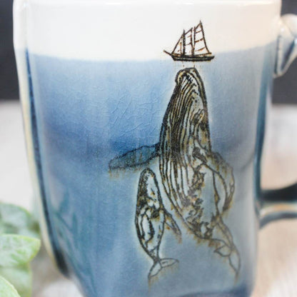 Whale Mug from Colleen Deiss Designs