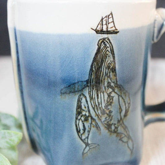 Whale Mug from Colleen Deiss Designs