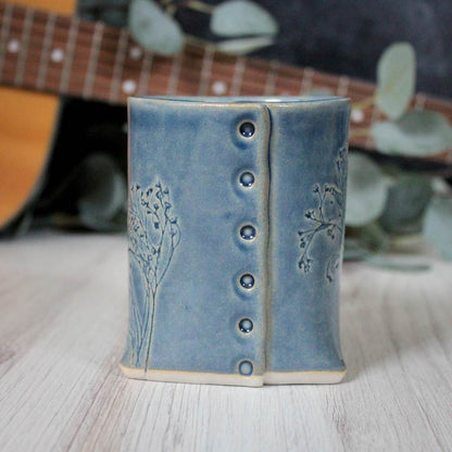 Blue Floral Mug from Colleen Deiss Designs