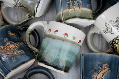 Baby Mushroom Mug from Colleen Deiss Designs