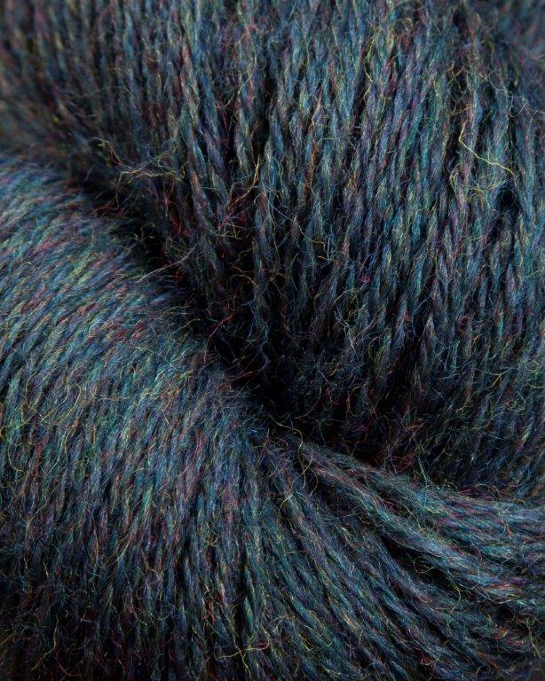 Heather Line Worsted from JaggerSpun: Indigo